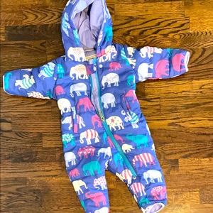 Puffer snow suit Hatley 12-18